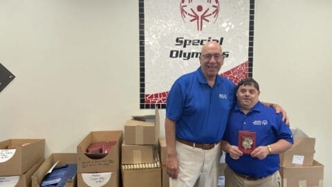 Special Olympics RI Receives Donation of Ornaments