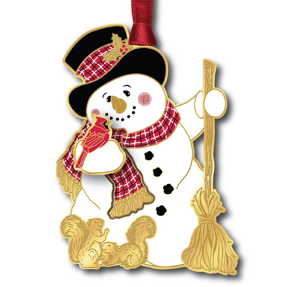 Jolly Snowman w/ Oval Namedrop