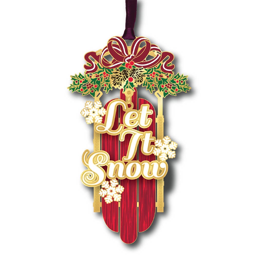 Let It Snow Sled