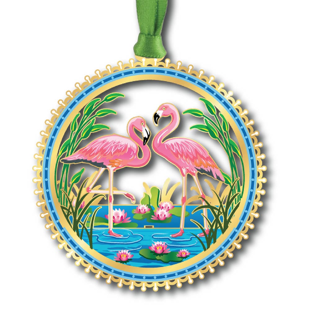 Pink Flamingo Scape