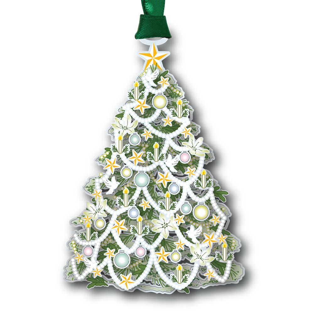 White Christmas Tree