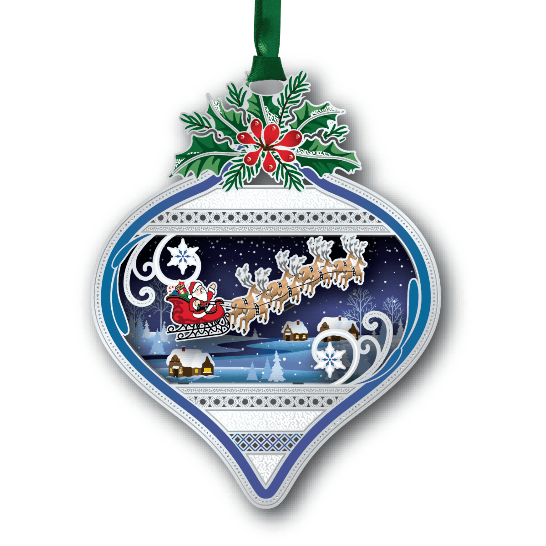 Christmas Scene Bulb