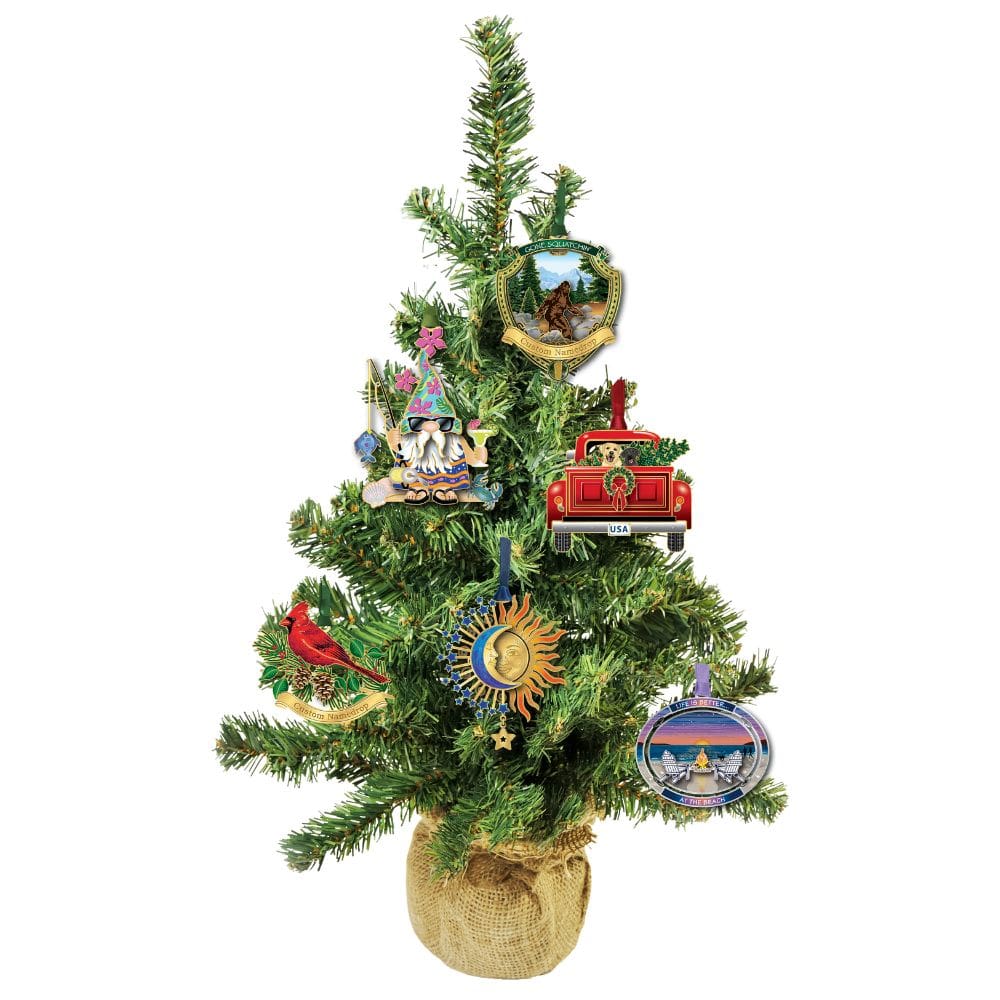 Mini Pine Tree Display