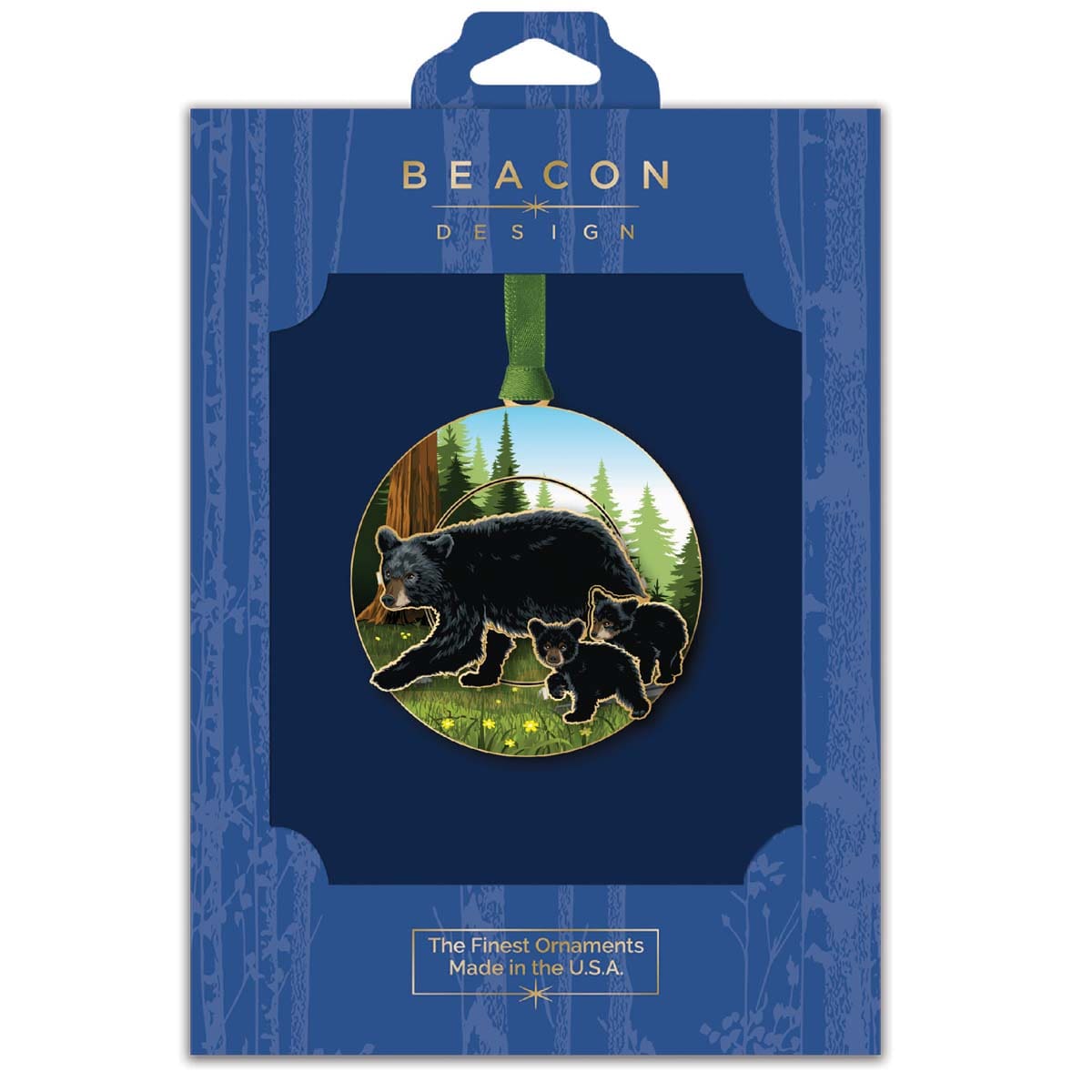 Black Bear & Cubs