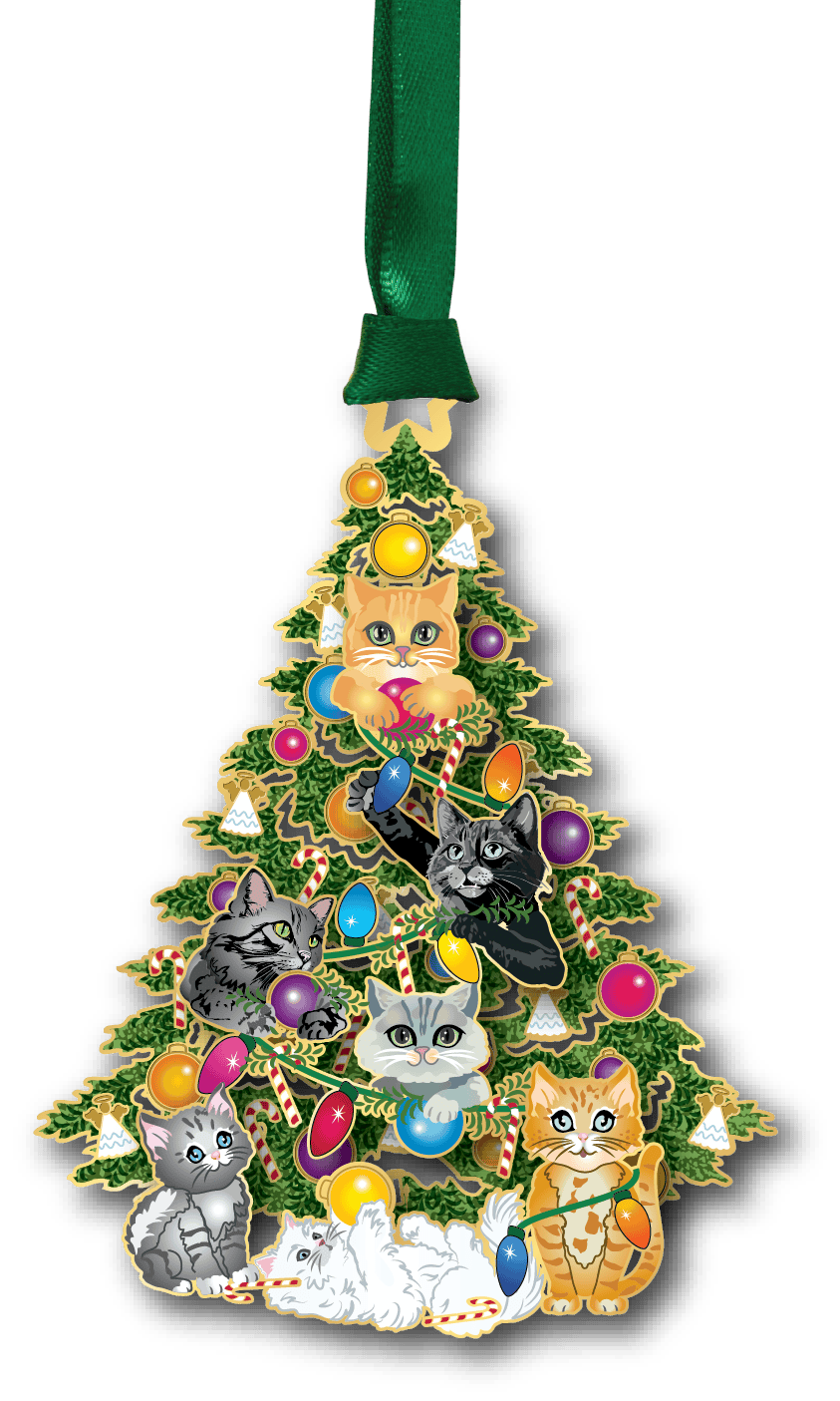 Cat Christmas Tree