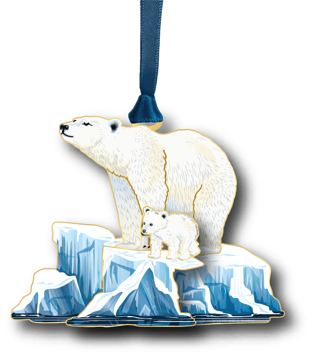 Polar Bears on Iceberg