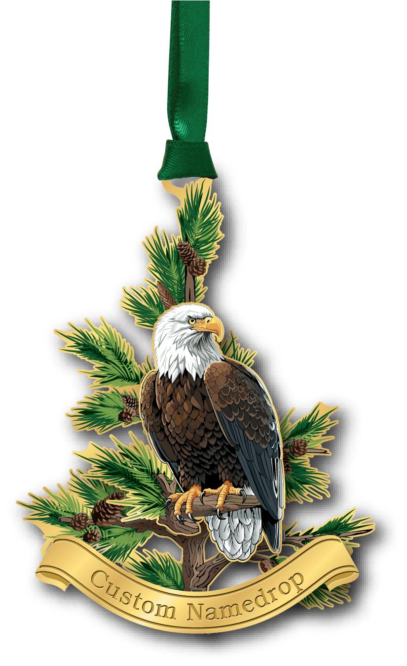 Bald Eagle Perched Namedrop