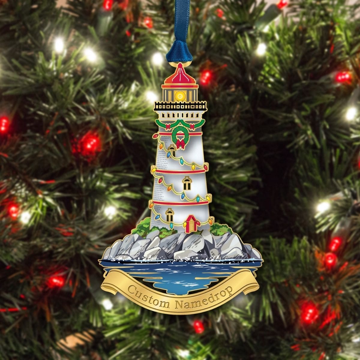 Holiday Lighthouse Namedrop - Image 3