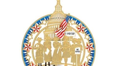 One-of-a-Kind Keepsake to Commemorate the 100th Anniversary of Women's Right to Vote