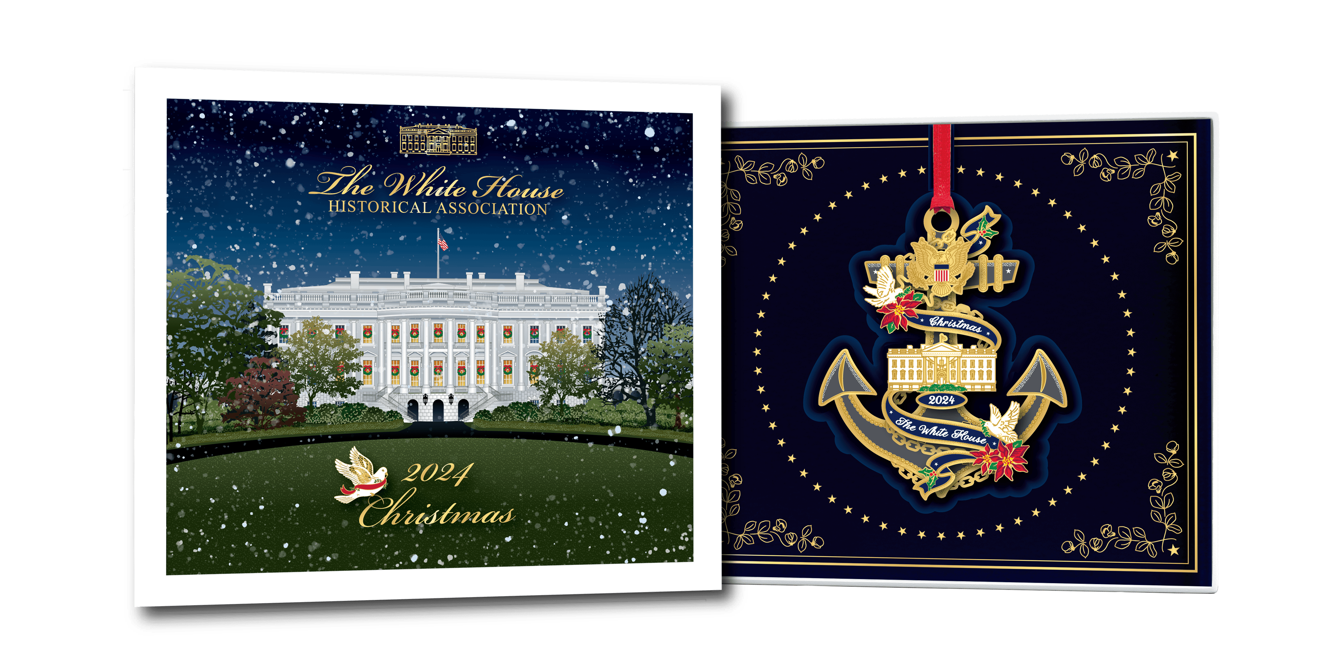 Introducing The 2024 White House Historical Association Annual Christmas Ornament!