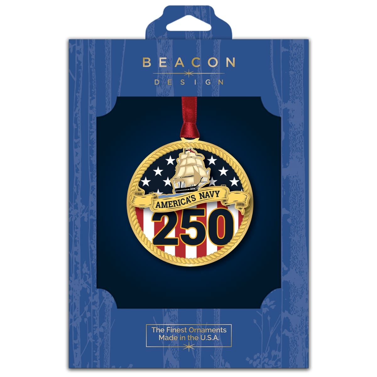 250 Navy w/ Oval Namedrop