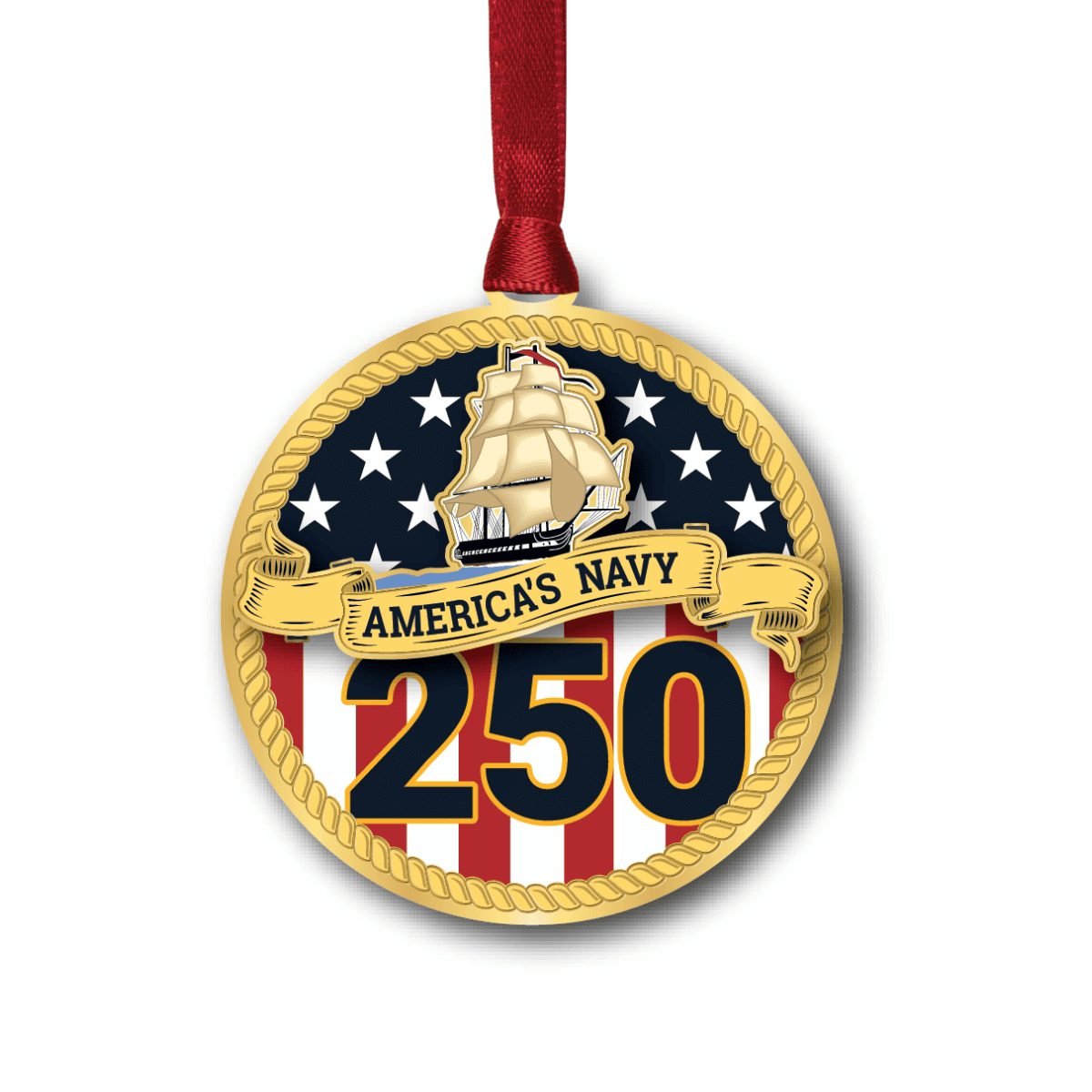 250 Navy w/ Oval Namedrop